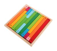 WOONEKY 1 Set Montessori Counting Rods Wooden Educational Tools for Math Skills Development Enhances Cognitive Skills for Preschool Learning and Early Education