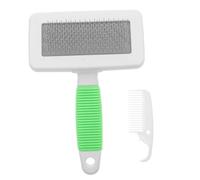 WOONEKY 1 Set Pet Detangling Comb Ergonomic Grooming Tool for Cats Dogs Large Plate Design for Fast Hair Removal Comfortable Grip for Removing Knots and Tangles