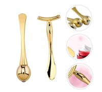 WOONEKY 1 Set Shaped Eye Massage Roller Eye Facial Tools for Enhanced Absorption Circulation for Reducing Puffiness Dark Circles
