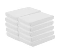 WOONEKY 10-Pack Car Tissue Refill for Auto Visor Wooden Pulp Facial Tissues Convenient Napkin Holder for Cars Travel and Daily Use