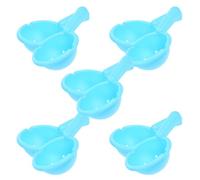 WOONEKY 10-Piece Kids Beach Sand Toy Set Scoops and Diggers Heavy Duty Outdoor Water Play Equipment for Toddlers and Children Beach or Pool