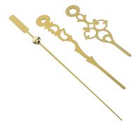 WOONEKY 10 Sets Metal Clock Hands Replacement Kit Elegant Decorative Clock Parts and DIY Easy to Install for Bedroom