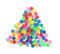WOONEKY 100pcs Bingo Prize Balls Balls for Raffle Games Color Sorting Vending Machines for Parties Birthdays Celebrations