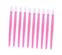 WOONEKY 100Pcs Cuticle Pusher Nail Cleaning Sticks Ergonomic Plastic Dead Skin Remover for Professional Manicure Pedicure Design Lightweight Durable for Home Salon Use Pink
