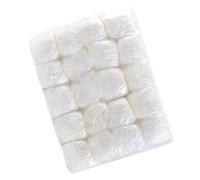 WOONEKY 100Pcs Disposable Bathing Caps Convenient Spa Shower Hats with Elastic Band Lightweight Hair Wash Caps for for Home and Spa Use