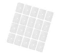 WOONEKY 100Pcs Disposable U-Shaped Face Pillow Covers Breathable Non-Woven Headrest Safe Covers for Massage Bed Beauty Salon Use