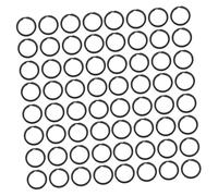 WOONEKY 100pcs Heavy Duty Flat Metal Key Chain Split Rings Double Loop Keyring Hoops for Car Home Office Keys Jewelry Making DIY Crafts Earring and Bracelet Connectors