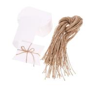 WOONEKY 100pcs Pillow Candy Box Pillows Empty Chocolate Boxes Goodie Craft Small Favor Wedding Favor Wedding Present Party Supplies