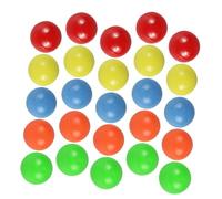 WOONEKY 100pcs Small Colored Counting Balls for Kids, Educational Math Learning Aids, 12mm Diameter Solid Balls in Orange, Green, Blue, Yellow, Red - Suitable for Classroom and Home Play