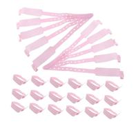WOONEKY 100PCS Stain-Resistant Patient Id Wristbands for Adults and Elderly Writable Medical Identification Bracelets for Hospital Use and Emergency Scenarios Comfortable Fit Versatile
