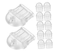 WOONEKY 100pcs USB C Dustproof Plugs Transparent Type-c Charging Port Covers Mobile Phone Protector with Water-resistant Barrier Easy Installation for Smartphones and Devices