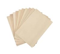 WOONEKY 10Pcs Basswood Boards Unfinished Plywood for DIY Crafts Wood Burning Stenciling Smooth Natural Wood for Creative Projects