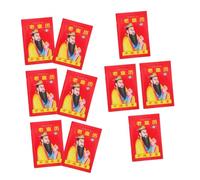 WOONEKY 10pcs Chinese Lunar Calendar Horse Zodiac Year Desk Planner with Solar Terms Traditional Illustrated Almanac for Home Office Use