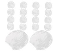 WOONEKY 10pcs Double-sided Thick Adhesive Table Tennis Racket Rubber Guard Film Professional Paddle Protection with Full Coverage for Use