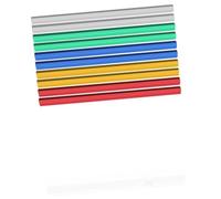 WOONEKY 10pcs File Rod Clamps Multipurpose Document Holders with Anti-Slip Locking Levers Report Covers for Office School Home Filing and Paper Organization