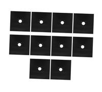 WOONEKY 10pcs Gas Stove Protective Cover Non-stick Stove Tops Cleaning Pad and Reusable Easy Installation for Home and Restaurant Thick