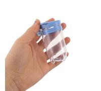 WOONEKY 10pcs Insect Specimen Display Cases Transparent Plastic Bug Observation Containers with Flip Lid for Science Exploration Backyard Nature Adventures