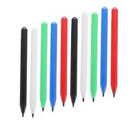 WOONEKY 10Pcs LCD Stylus Pens with Lanyard Hole Design Replacement Stylus for Writing Pads and Drawing Tablets for Home School and Summer Camp Use