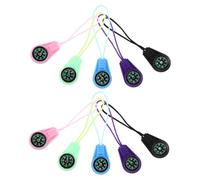 WOONEKY 10pcs Lightweight Pocket Navigation Tool with Stylish Lanyard for Hiking Camping Classroom Activities and Outdoor Adventures