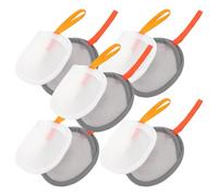 WOONEKY 10pcs Mesh Soap Bag for Shower Face Wash Dual-use Exfoliating Foaming Net Pouch with Quick-dry Breathable Mesh Portable Skin-friendly Soap Saver for Home Travel Gym Bathing