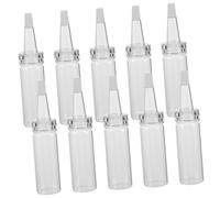 WOONEKY 10pcs Pet Nursing Bottle Kit Transparent Small Animal Feeder for Hamsters Squirrels Beginner Friendly Portable Reusable Feeding Tool for Pet Owners