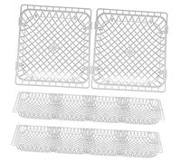 WOONEKY 10pcs Plastic Pigeon Hatching Nest Durable Bird Nesting Box for Quails and Pigeons Safe and Comfortable Egg Laying Environment Easy to Install Breeding Accessory