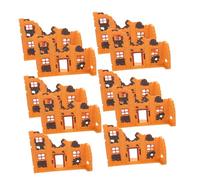 WOONEKY 10pcs Realistic Ruined Architectural Model for DIY Miniature Landscaping Unique Scene Building for Creative Play and Imaginative Storytelling