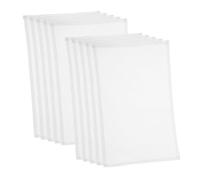WOONEKY 10pcs Reusable Racing Bibs Blank Writable Number Bibs for Runners Marathon Running Sports Events Lightweight DIY Race Number Tags