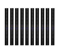 WOONEKY 10pcs Self-adhesive Fermentation Temperature Strips C for Mason Jars Accurate Stick Thermometer Stickers for Homebrew Yogurt Wine Pickle Fermenter Monitoring