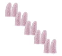WOONEKY 10Pcs Slip Gaming Finger Sleeves for Touchscreens Breathable Mobile Gaming Finger Covers Design for Comfort for Gamers