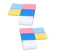 WOONEKY 10pcs Tactile Sensory Bath Brush Gentle Body Scrubber for Newborns Soft Sponge Tool for Bathing Random Color Safe Comfortable for Sensitive Skin Random Color