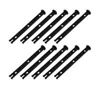 WOONEKY 10pcs Trash Can Plug Wheelie Bin Lock Plastic Universal Fit Outdoor Trash Lock Bin Accessories Axles Rods Connecting Pin for Parks Communities 240-liter