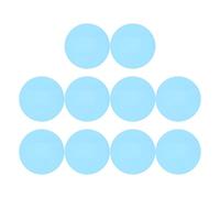 WOONEKY 10pcs Warm Light Atmosphere Lamp Color Correction Film Sheets, 15cm X 2 Ocean Blue LED Diffuser Plastic Gel Filters for Home Lighting and Photography Strobe Flash