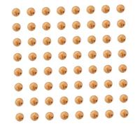 WOONEKY 120pcs Rustic Round Wood Beads for DIY Jewelry Making with Pre-drilled Holes Farmhouse Decor Craft Supplies for Bracelets Necklaces Natural Wooden Spacer Beads for Handmade