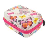 WOONEKY 12grid Essential Oil Organizer Bag Portable Travel Case for Perfume Bottles Storage Box for Essential Oils Nail Polish Kit Holder