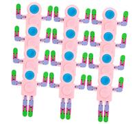 WOONEKY 12pcs Gyroscope Finger Stress Relief Educational Kinetic for Adults and Portable Impact Resistant Fingertip Decompression Puzzle Random Color