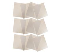 WOONEKY 12pcs Microwave Oven Mica Board Replacement Waveguide Cover Plate Heat Resistant Mica Sheet for Kitchen Microwave Accessories Universal Compatibility 4.72x3.94 Inches