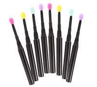 WOONEKY 12pcs Professional Makeup Brush Set Silicone Lip Brush Eye Shadow for Women