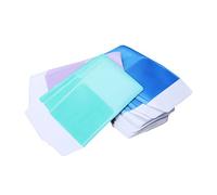 WOONEKY 12pcs PVC Colorful Fall-Proof Pen Pouch and Inserted Pen Bag Set for Medical Staff Nurses Pocket Organizer Mixed Colors for Daily Hospital Use