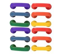 WOONEKY 12pcs Whisper Phones Educational for Reading Fluency and Pronunciation Speech Therapy Classroom Learning Aid Handset for Childrens Auditory Feedback and Engagement