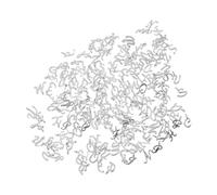 WOONEKY 130pcs Mini Alloy Alphabet Charms for DIY Jewelry Making A-z Letter Pendants for Bracelets and Necklaces Alloy Initial Charms for Creative Crafting and Projects