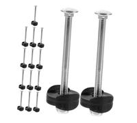 WOONEKY 15 Sets Long Trampoline Screws and Bolts with Loose Nuts Durable Replacement Accessories for Enhanced Safety and Stability Fit for Various Models Weather Resistant Design