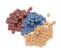 WOONEKY 150pcs Acrylic Blank Dice Cubes with Storage Box Writable Six Sided Game Dice for DIY Board Games Creative Teaching Math Exercises and Classroom Learning Tools