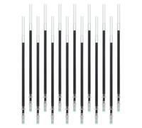 WOONEKY 150pcs Black Gel Ink Pen Refill Point Ballpoint Pen Replacement Refills for Office School Writing
