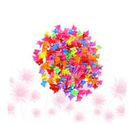 WOONEKY 150pcs Colorful Mini Hair Clips for Girls Butterfly Hair Barrettes for Parties Events and Everyday Use Elegant Accessory for Unique Style