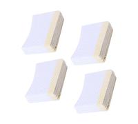 WOONEKY 160pcs Arc-shaped Makeup Remover Pads Comfortable Eyelash Cream Removal Tools for Home Salon Dressing Room Gentle Reusable Cosmetics Cleaning Pads