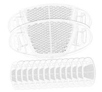 WOONEKY 16pcs Pvc Bike Wheel Reflectors for Safety Warning, Compact and Wear Resistant Reflective Lamps for Bike Wheel Rim, for Night Use in The Dark