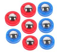WOONEKY 16pcs Sliding Bead Shuffleboard Game Replacement Pucks for Tabletop Football Game Shuffleboard Supplies for Family Fun