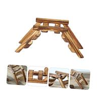 WOONEKY 1pc Climbing Ladder Toy for Pets Bridge for Hamsters Mice and Birds Fun Playground Accessory for Exercise and Exploration