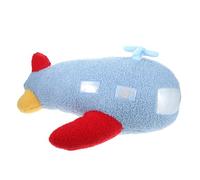 WOONEKY 1pc Colorful Airplane Plush Cushion Adorable Cartoon Throw Pillow for Adults for Christmas Year Parties Soft Plush with Great Elasticity